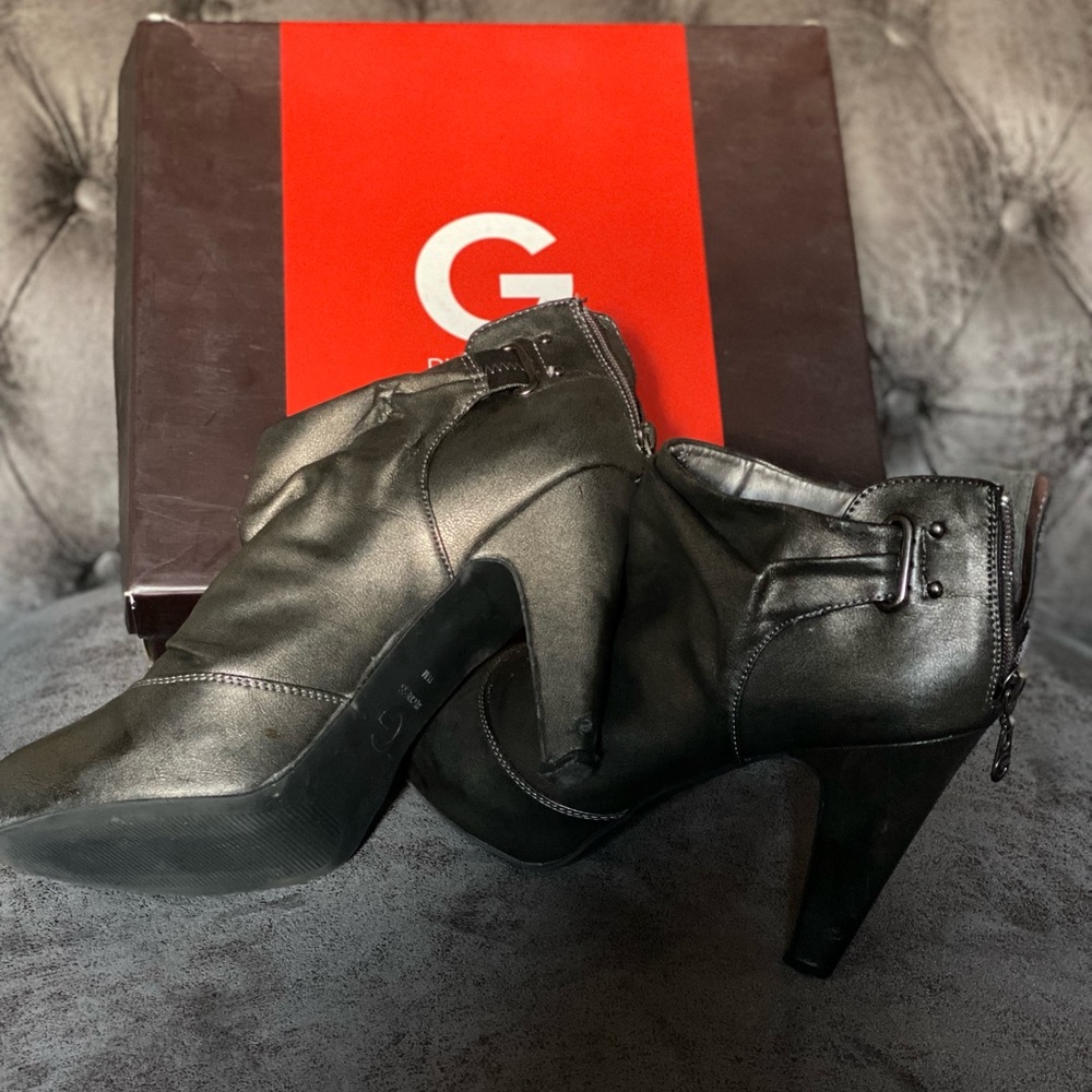 Ankle Bootie with a Little Shimmer!